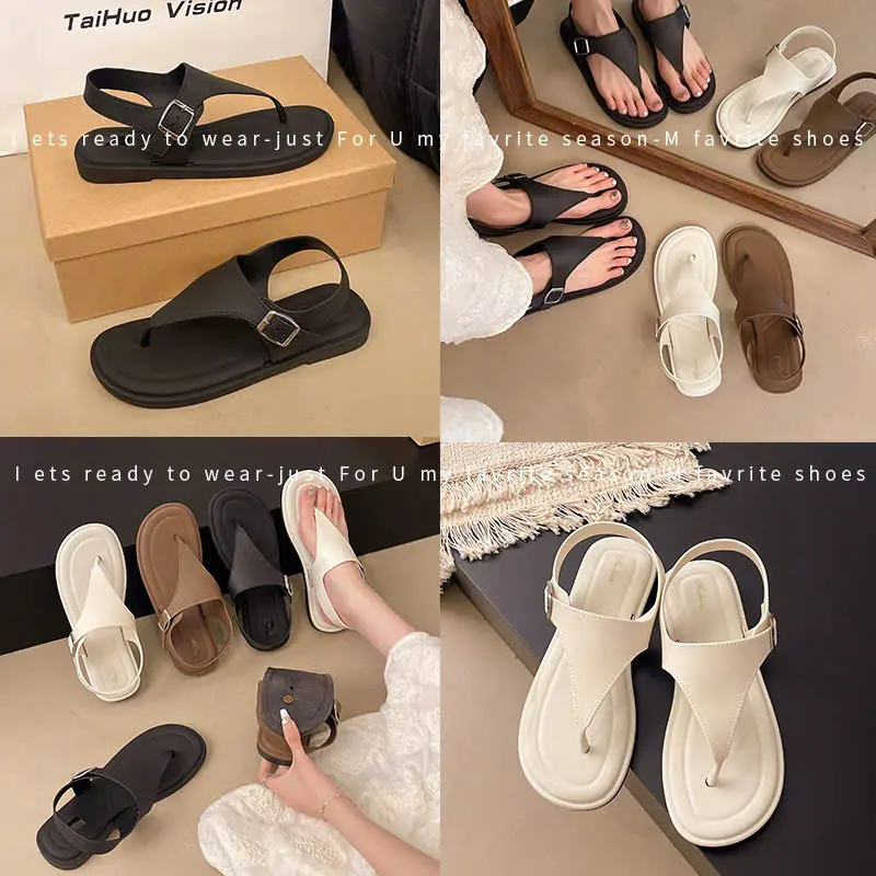 Dép sandal nữ phong cách la mã hottrend 2025[Lù Store]