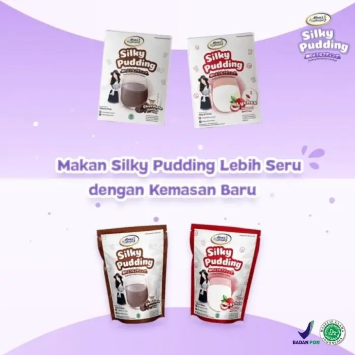 SILKY PUDDING POUCH ALL VARIANT FORISA MOM'S RECIPE 110g 1