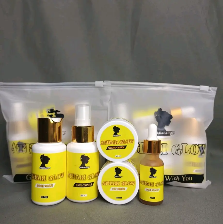 (+serum) 2 Paket Skincare premium Athari Glow BPOM whitening Perawatan Wajah
