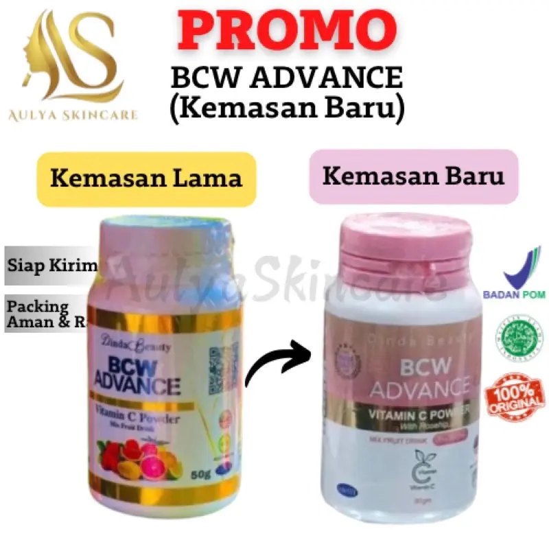 PROMO BCW ADVANCE ORI DINDA FARISH (READY KEMASAN NEW) 0