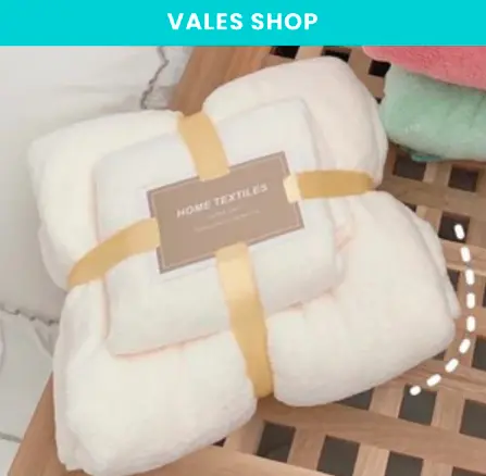 Soft and Cozy White Bath Towel Set for Adults and Children - 140cm x 70cm - Personal