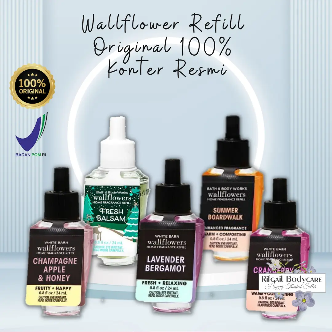BBW B*ath And Body Works Wallflower Home Fragrance Refill (ISI ULANG PENGHARUM RUANGAN)