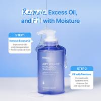 Gambar KUNDAL Airy Volume Hyaluron Shampoo 500ml - Rambut Bervolume & Lembap - Rambut Lepek & Kurang Bervolume - Hyaluronic Acid Niosome Booster - Blossom Breeze - 300ml dari Kundal Kab. Bekasi 4 Tokopedia