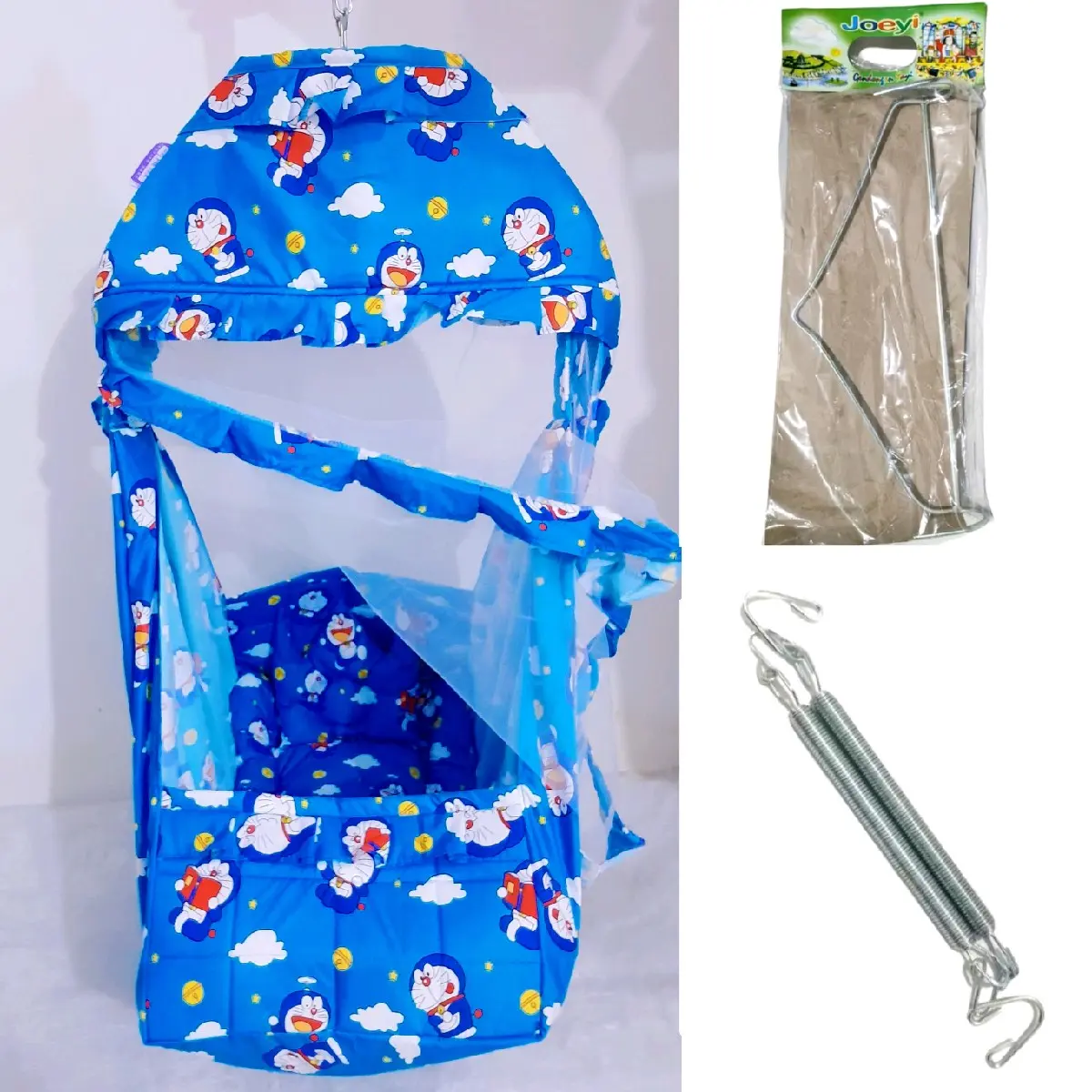 1 Set Ayunan Bayi, Per 2 dan Hanger Segitiga