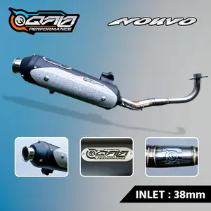 Knalpot Standart Racing Nouvo Original QALA type Z1 Suara Bas Adem