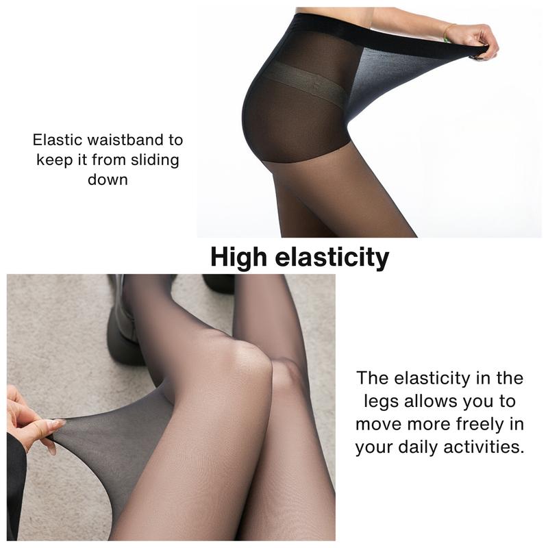 TikTok Shop UtralP durable sheer tights for women high elasticity light and breathable pantyhose stocking soft and comfortable solid color tights