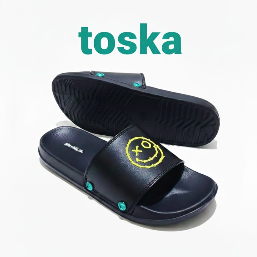 Sandal Selop Titanium Pria Wanita Terbaru Sendal Slip On Karet/Slide Original Sandal Selop Titanium Pria Wanita Terbaru Sendal Slip On Karet/Slide Original