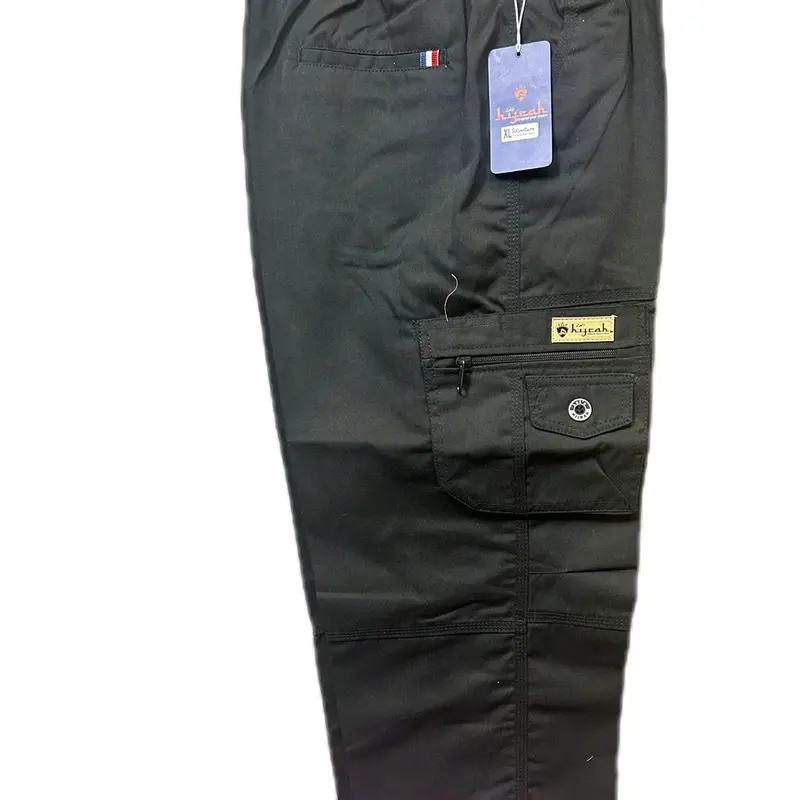 Celana Sirwal Pria premium Original Combed Katun DRIL Lembut Terlaris 89cm Formal Panjang Kerja Hitam Kantor semi Slim Fit Outdoor 1