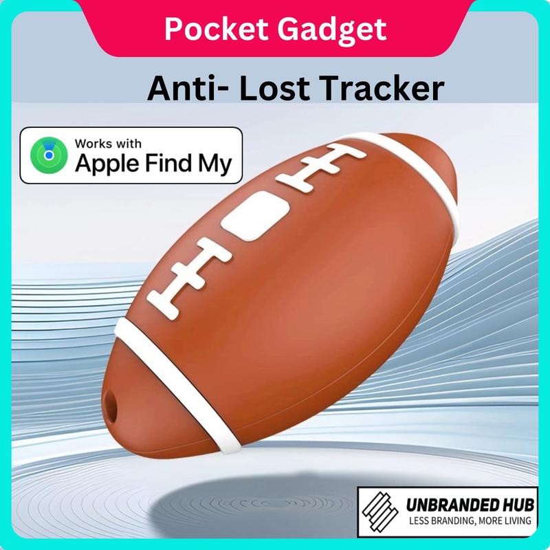Rugby Ball Design Anti-Hilang Tag- GPS Tracker ONLY for APPL - TikTok ...
