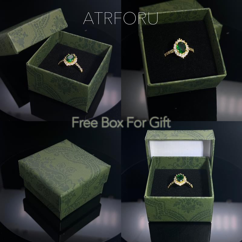 Nhẫn Đá Quý Có Thể Điều Chỉnh S925 Thanh Lịch, Thiết Kế Hình Bầu Dục, Sapphire, Ruby Và Đá Ngọc Lục Bảo, Hoàn Hảo Cho Mọi Dịp, Đóng Gói Đẹp, Bền Và Chống Phai Màu, Chống Thấm Nước, Thích Hợp Mặc Hàng Ngày, Atrforu 4