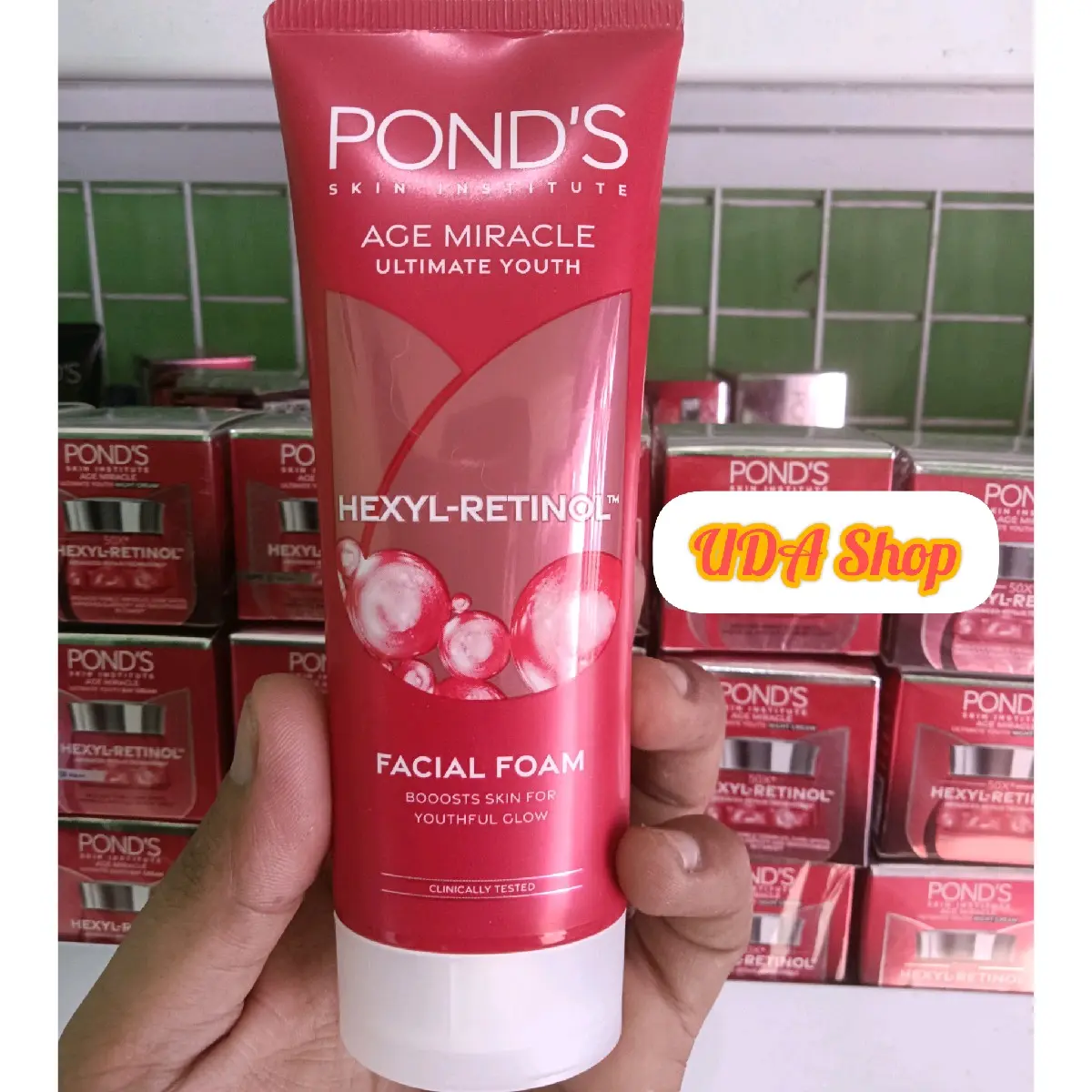 Pond's Age Miracle Facial Treatment Cleanser Wash 100ml (Kemasan Baru) Wajah Mencerahkan