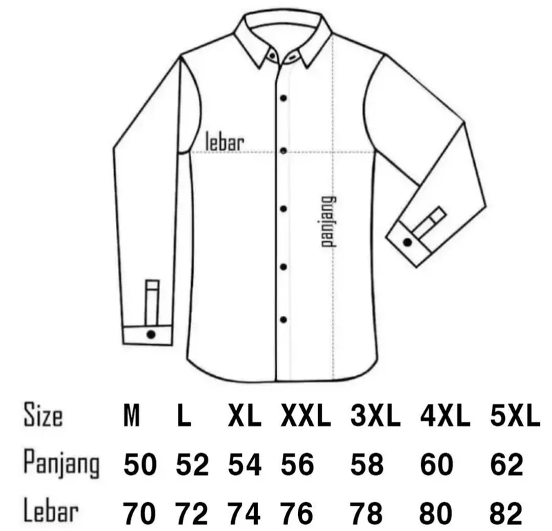 Paket usaha COD KEMEJA POLOS 4 PCS PANJANG Katun Pria Kerja Formal Hitam Slimfit Casual Putih Kantor Cowok Navy Basic 8