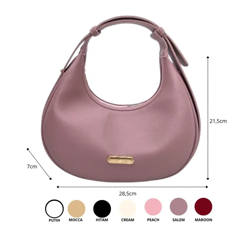 Tas Wanita selempang bahu SNOW / Tas Hanbag Wanita kekinian / Tas Bahu Tangan Wanita /Tas Wanita Kulit sintetis COD 1