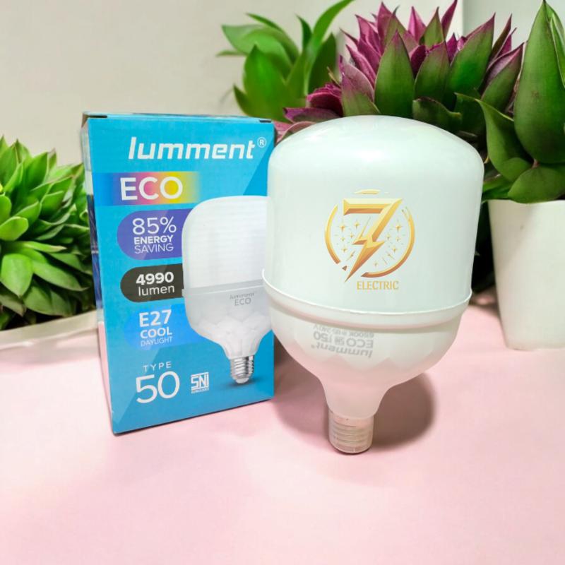 Product Introduction of Lumment Eco Lampu Bohlam LED Capsule 5W 10W 15W 20W 30W 40W 50W Cahaya Putih 3