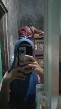 Product Review of Hijab Instant Size M  Bergo Jersey Dzevada Panjang Muslim Casual Nyaman Kerudung Simple Pad Jersey Busa Variasi Syari Navy Pink Hitam from O**a 3
