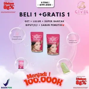 MEGA SALE 8! ITEMS (BELI 1 GRATIS 1 ) BIBIT PEMUTIH 5 BUNGKUS  + 1Sabun   Mencerahkan Memudarkan Memutihkan