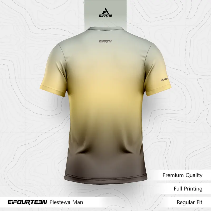 EiFRTN Baju Kaos Jersey Olahraga Pria Wanita Simpel Elegan Keren Lari Running Sepeda Gym Fitness Eifourteen | PIESTEWA Sport 2