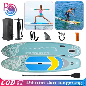 ​​Papan Selancar Tiup SUP Inflatable Stand Up Paddle Board Surfboard Untuk Pemula