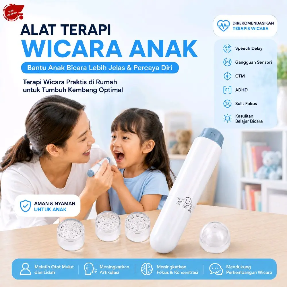 Alat Terapi Wicara Anak Terapi Sensori Speech Delay