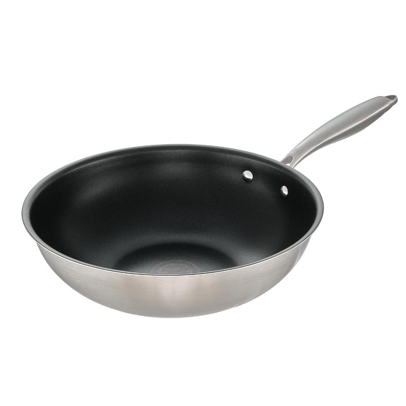 Combo 5 Chảo Inox chống dính nguyên khối Omi Essential 20cm – Đáy từ 5 lớp, Bền chắc, Dùng được mọi loại bếp