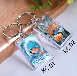 Keychain kartun Boboiboy ICE - Ganci Boboiboy ICE- Gantungan Kunci - Boboiboy ICE