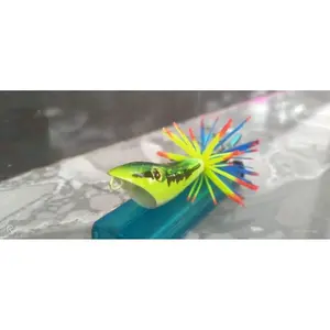 Umpan Casting Gabus JF Geol Mini Jumpfrog Geol 3,5 cm dengan Desain Menarik dan Warna Cerah untuk Memancing Lebih Seru