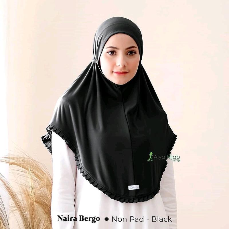 Jilbab Instan Bergo Naira Rempel Jersey Premium Good Jersey Terbaru 7