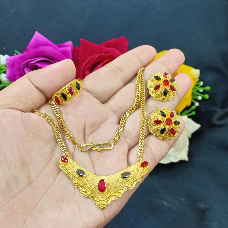 kalung minang permata cantik elegan 1 set perhiasan bali model bali 1
