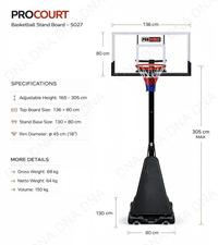 Gambar Tiang Ring Basket / Basketball Board Stand PROCOURT S027 - ORIGINAL dari DNA Sport & Music Kota Administrasi Jakarta Utara 2 Tokopedia
