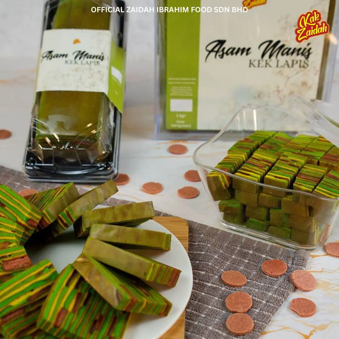 Kek Lapis Asam Manis Kak Zaidah