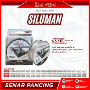 SENAR LEADER RELIX NUSANTARA SILUMAN 30 & 50 METER | 100% FLUOROCARBON