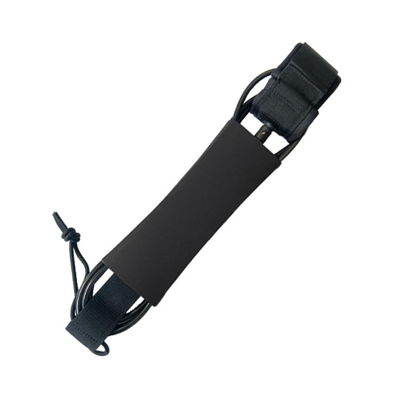 Rolled Up Surfboard Leash Board Foot Leg Rope Practical Surfing Stand UP Paddle Board Ankle Leash Elastic Surfboard Safety 4