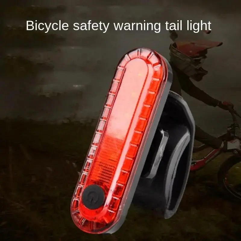 Bike Taillight Waterproof Riding Rear light Led Usb Chargeable Mountain Bike headlight Cycling Light Tail-lamp  tail lights