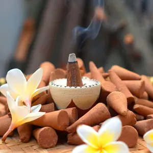 Dupa kerucut dan lidi wangi gaharu cendana melati