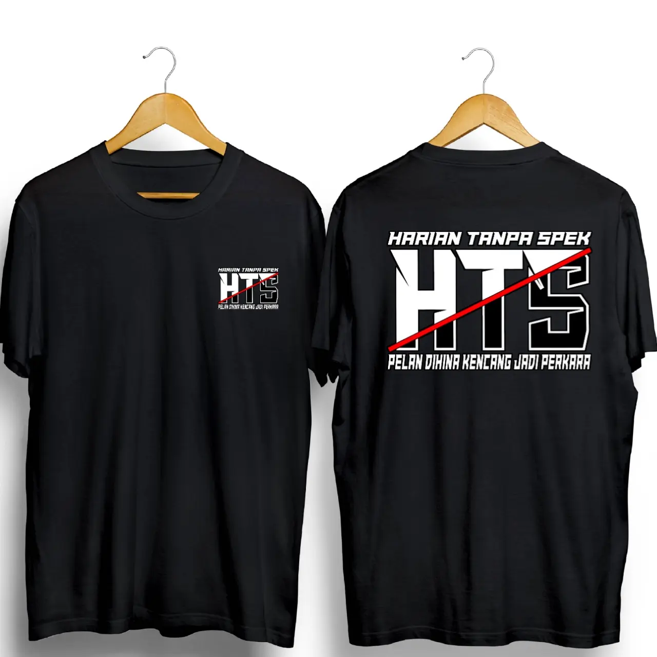 KAOS HTS HARIAN TANPA SPEK PELAN DIHINA KENCANG JADI PERKARA DB