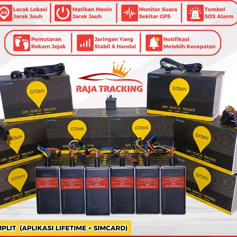GPS GT06N sudah dapat server seumur hidup dan gratis kartu perbulannya hanya 15rb 0