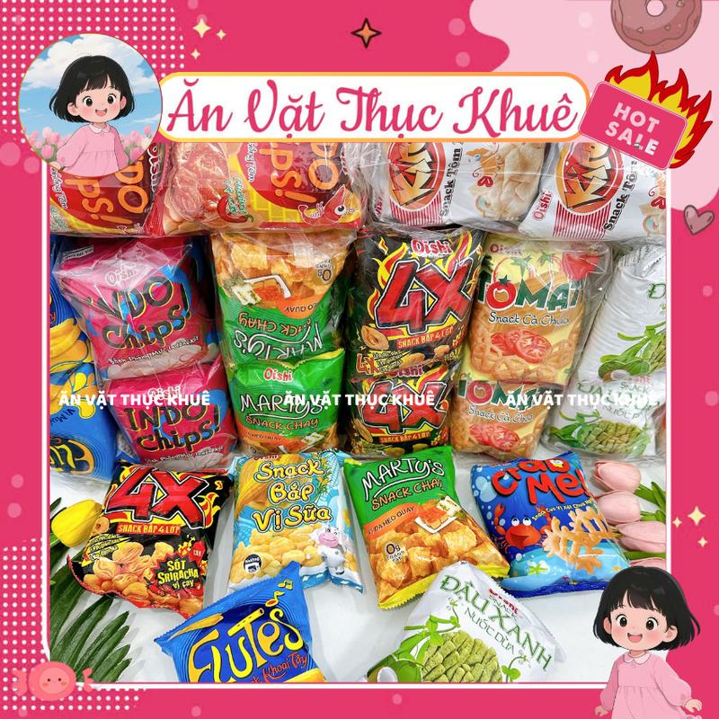 Bim Bim Lay's Mini Pack - chính hãng nhiều vị lựa chọn, đồ ăn vặt