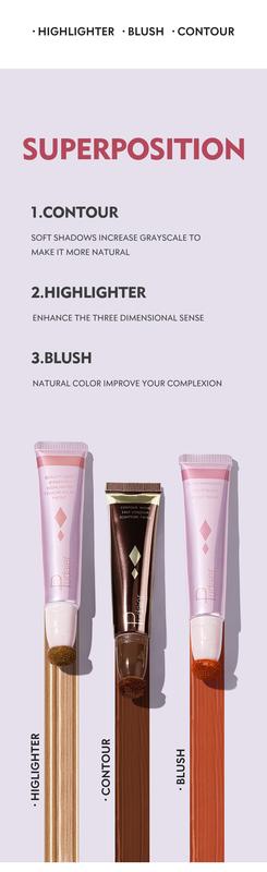 Product Introduction of 13 Color Blush Makeup Blush Contour Shimmer Highlight Face Makeup Nourishing Waterproof Long-lating Multi-Function Soft Shadow Cosmetics 25