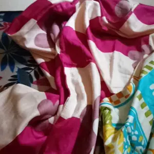 DASTER MIDI LD 110 BAHAN KATUN MOTIF RANDOM Wanita