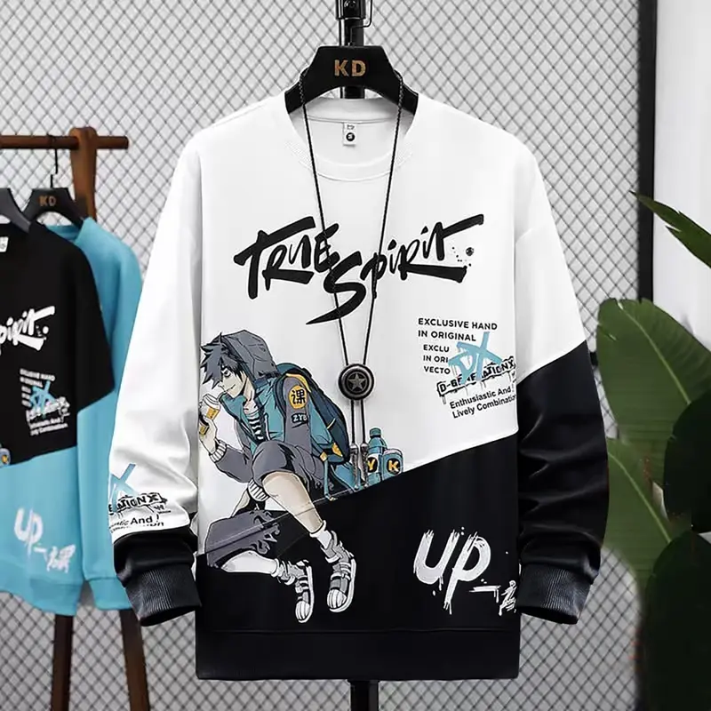 Baju Lengan Panjang Kayser Pria Spirits Sweatshirt Distro Keren 0