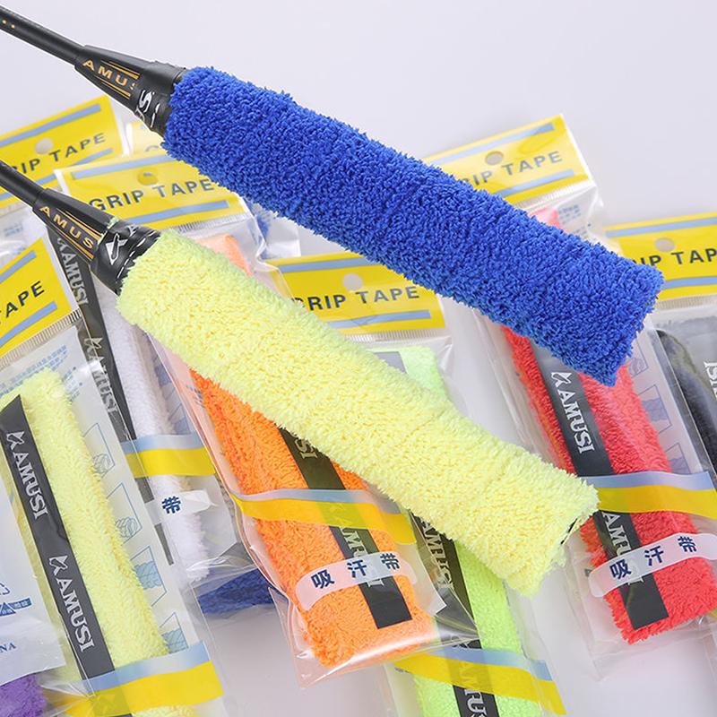 Product Introduction of Anti-slip Breathable Sport Over Grip Sweatband Tennis Overgrips Tape Badminton Racket Grips Sweatband Fishing Rods OverGrip Band 16