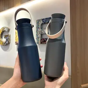 Tumbler Vacuum Botol Minum Kekinian Stainless 470ml Tahan Panas & Dingin - 2366