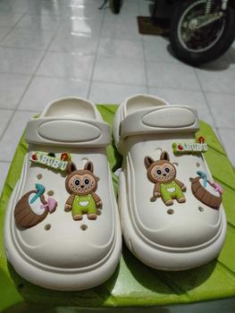 Product Review of (8002K-4/T-4) Sandal Let Jokixx Eva Anak Perempuan Karakter  Pop Mart Labubu Coconut Ban 2 Super Kiyowo Empuk Nyaman / Ukuran 24-35 from N**y R**g 0