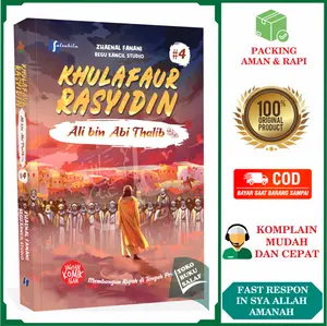 Komik Khulafaur Rasyidin ALI BIN ABI THALIB by Zhaenal Fanani - Buku Anak Ali bin Abu Tholib Penerbit Salsabila - Books