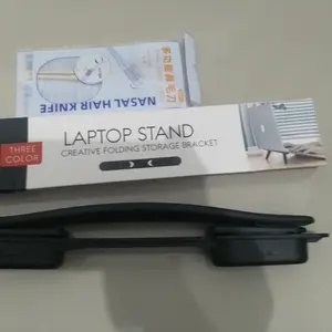 Dudukan Laptop Stand Holder Dudukan Penyangga Laptop Slim Bisa Dilipat / Braket Stand Holder Laptop Lipat