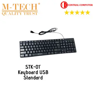 Keyboard M-TECH STK-01 USB Standar Keyboard 1