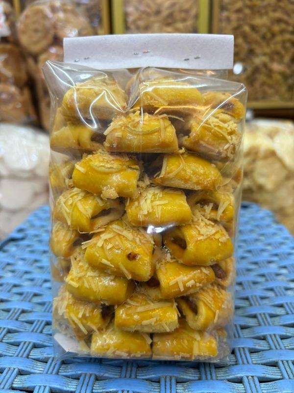 Product Introduction of Snackkings Kue Kering Nastar Lipat Selai nanas Original  manis Buah Manis Selai Kemasan Plastik Berat 500grm 5