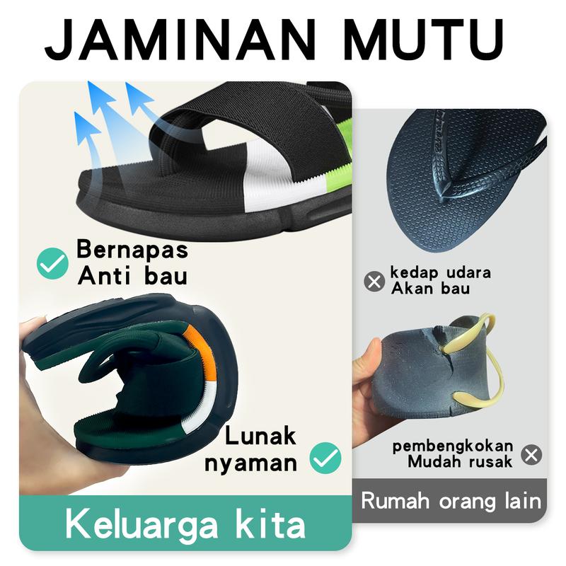 sandal cowok keren sandal pria dewasa 2024 Sandal Jepit Pria sandal karet anti licin Sandal Gunung premium sandal slop pria sandal jepit gunung original Sendal casual sandal  priamurah antiselip stylish sandal & sandal jepit 3