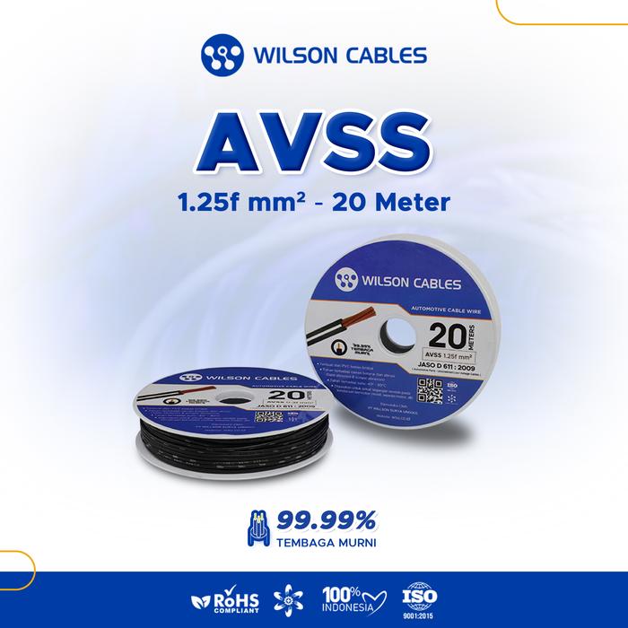Gambar AVSS 1.25 f mm2 20 Meter - Kabel Otomotif Wilson Cables - Orange dari Wilson Cables Kab. Tangerang 5 Tokopedia