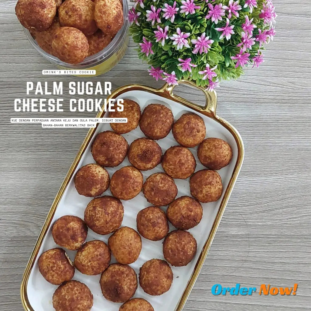 palm sugar cheese cookies Cemilan Kering Manis Toples Food Snacks